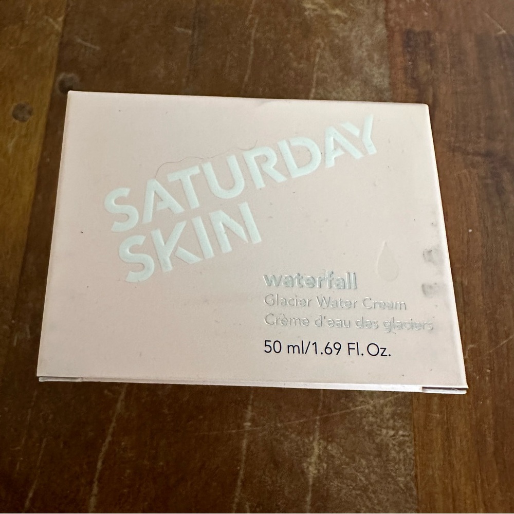 Saturday skin waterfall glacier water cream 50mL NEW